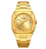 Skmei 2572 Fasion Stainless Steel Band Watch Mens Waterproof Quartz Wristwatch - Image 7