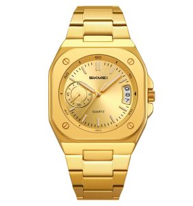 Skmei 2572 Fasion Stainless Steel Band Watch Mens Waterproof Quartz Wristwatch - Image 7