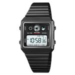 SKMEI 2450 Metal Digital For Men Sports 5Bar Waterproof Countdown Stopwatch Wristwatch