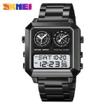 Skmei 2204 Men Digital  Excel Stainless Steel Band Waterproof Business Watch