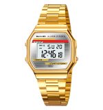 Skmei 2514 Digital Stainless Steel Band Water Resistant 3ATM Alarm Stopwatch Wristwatch - Image 5
