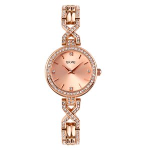 SKMEI 1738 Fashion Luxury Ladies Quartz Wristwatch - Image 2